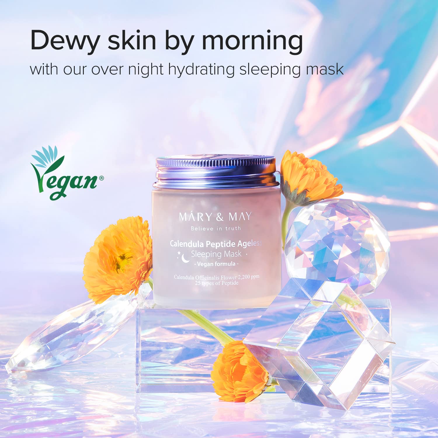 Mary & May - Calendula Peptide Ageless Sleeping Mask - 110g